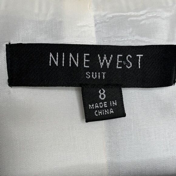 𝅺nine West Pin Striped Blazer - Picture 3 of 10